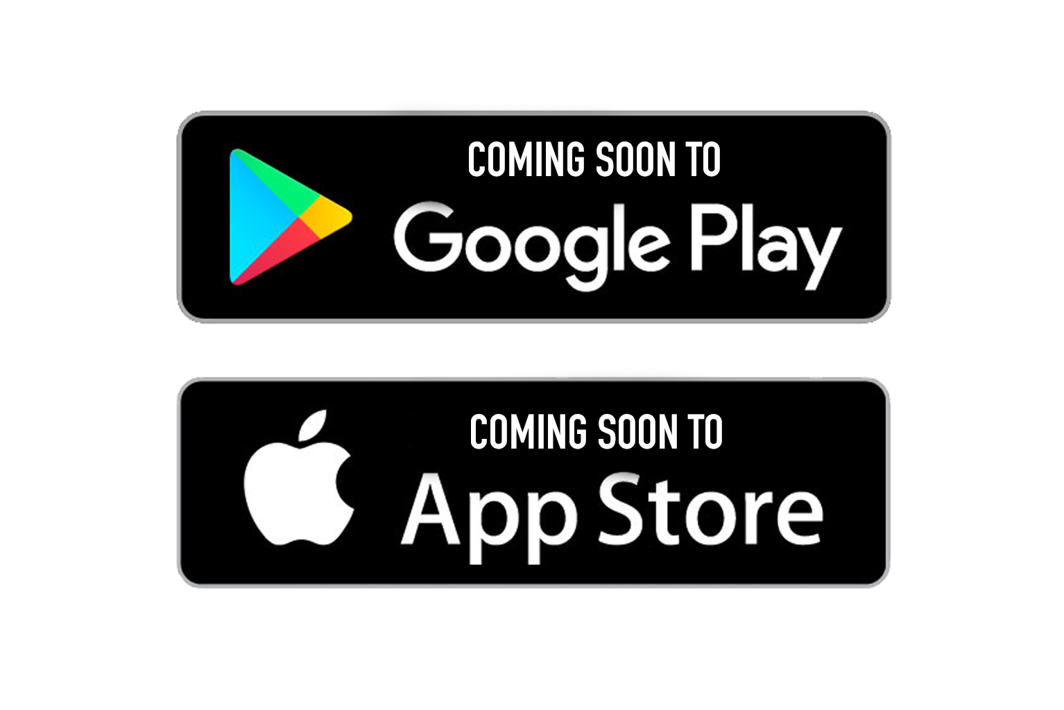 Coming Soon on App Store and Google Play
